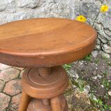 Vintage Adjustable Screw Stool