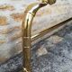 brass bed