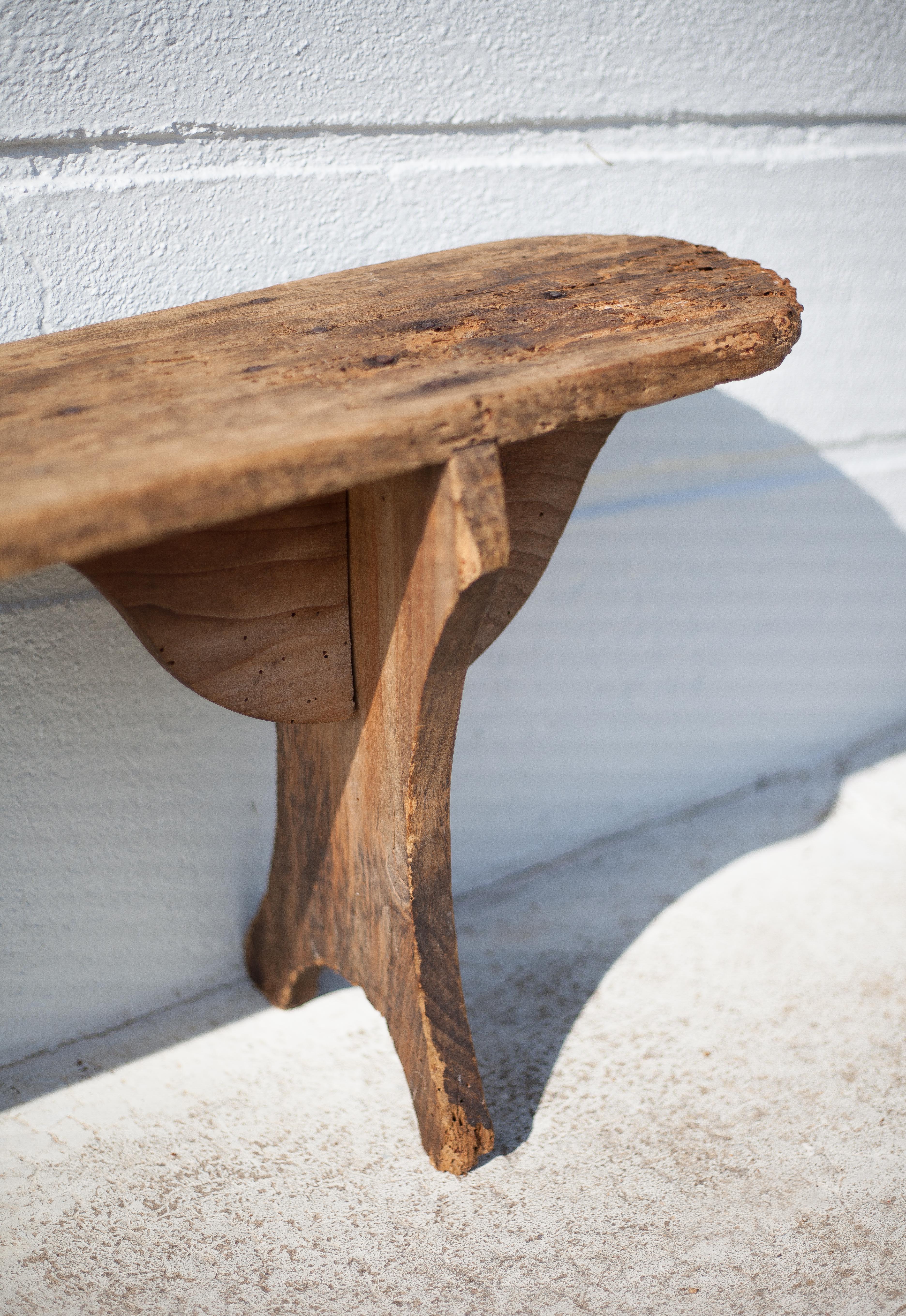 Old wood farmhouse bench, old bench, table bench, interior decoration, farmhouse, countryside