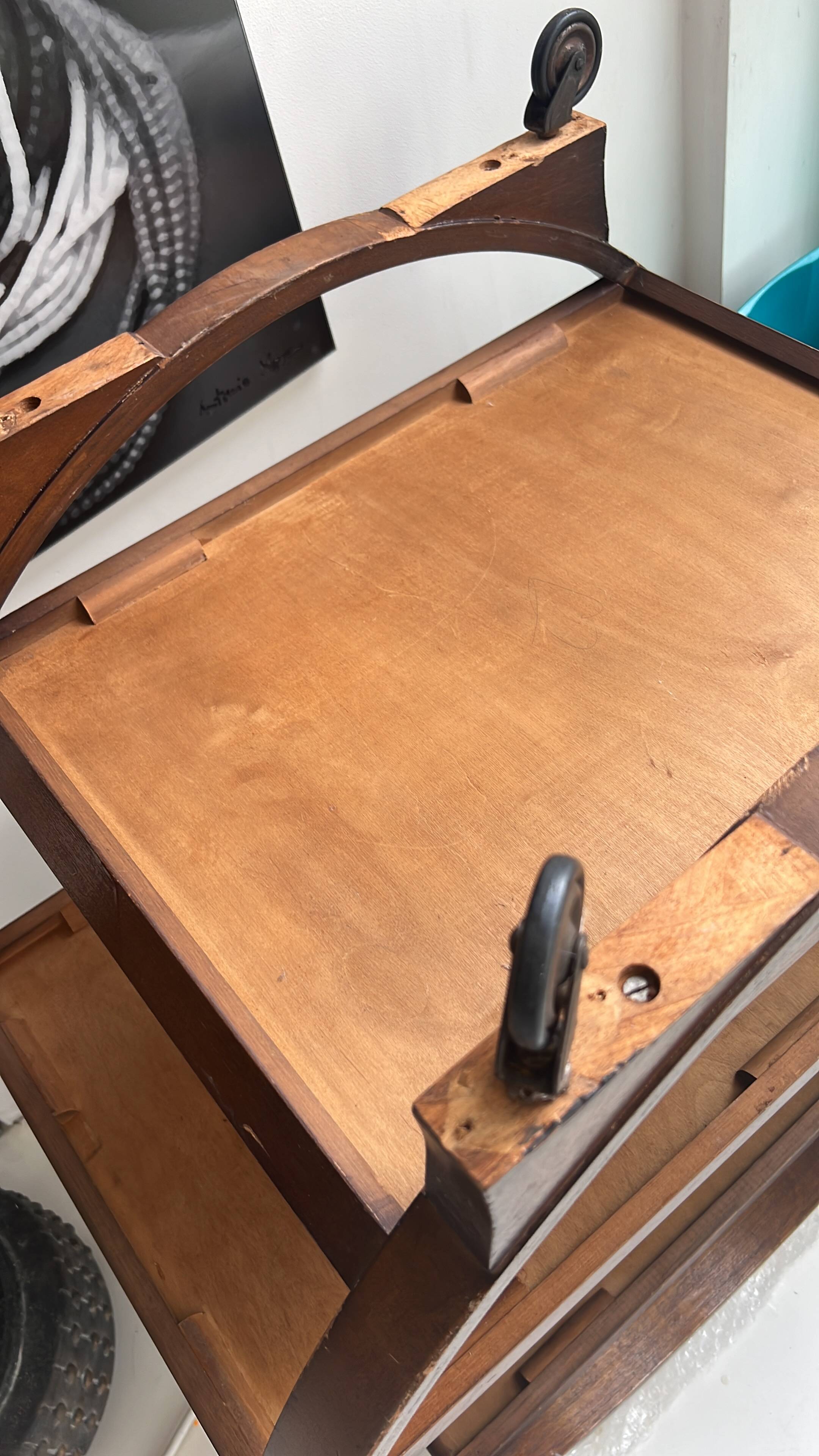 Art Deco serving trolley