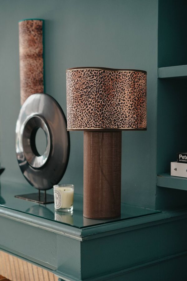 Lampe sergio - imprimé léopard