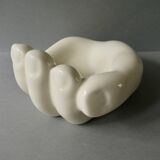 Ceramic vacuum, hand shape, 70s