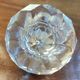 Carved crystal decanter 19th century