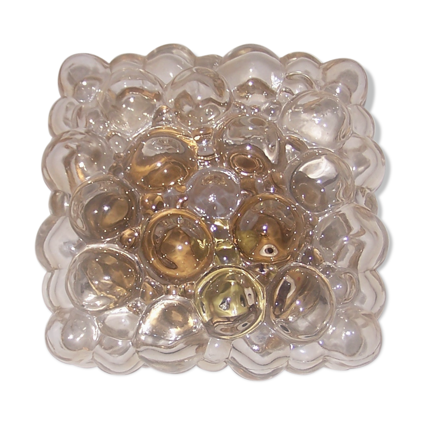 Plafonnier bubble Helena Tynell Limbourg années 70