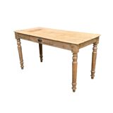 Raw wood farm table 1920