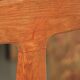 Oak bed with 3 Saint-Sabin chests 1950