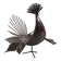 Sculpture coq par Michel Anasse, France vers 1960