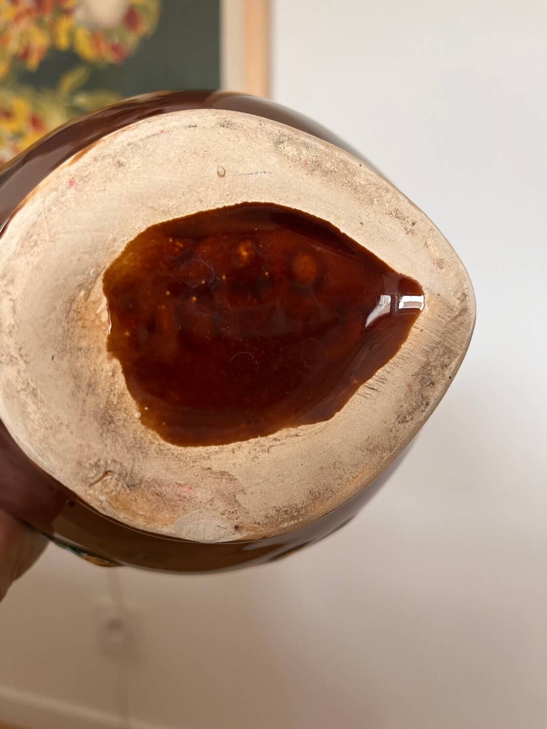 Vallauris ceramic vase from the 50s