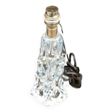 1950s Lamp base (large model) Clear glass