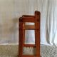 High chair for baby in solid pine - mid 20th century.