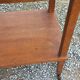 Pair of vintage 50s oak side tables