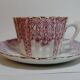 Tête à tête in luneville pink porcelain