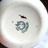 Vintage jug, ceramic toilet jug, pitcher, bathroom decor.