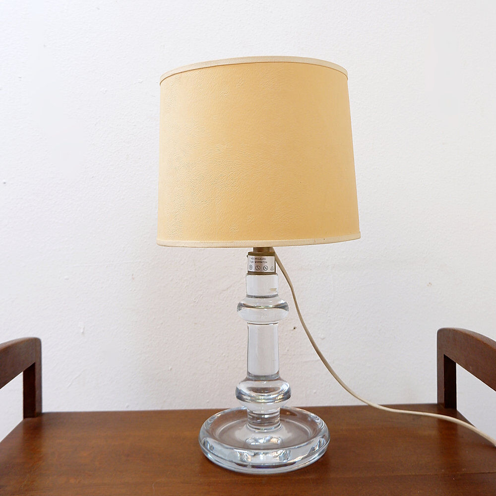 Sheraton glass table lamp, by Michael Bang for Holmegaard - 1970s
