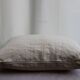 Linen cushion