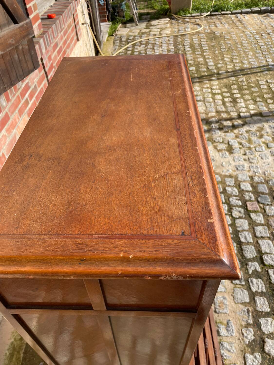 Vintage wooden secretary