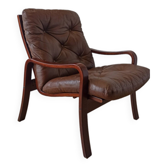 J. M. Birking & Co Copenhagen lounge chair, 1970s.