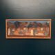 Swedish Oil on Canvas "Urban Landscape" by Johan Lundgren, Framed