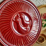 Underside in slurry burgundy vintage ducks