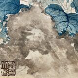 Framed ancient Chinese print