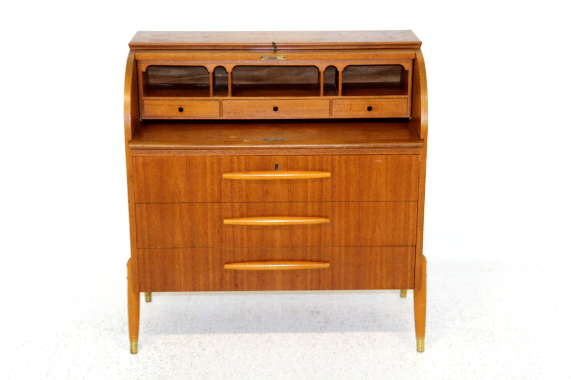 Teak secretary, Bröderna Gustafssons Träindustri, Sweden, 1950