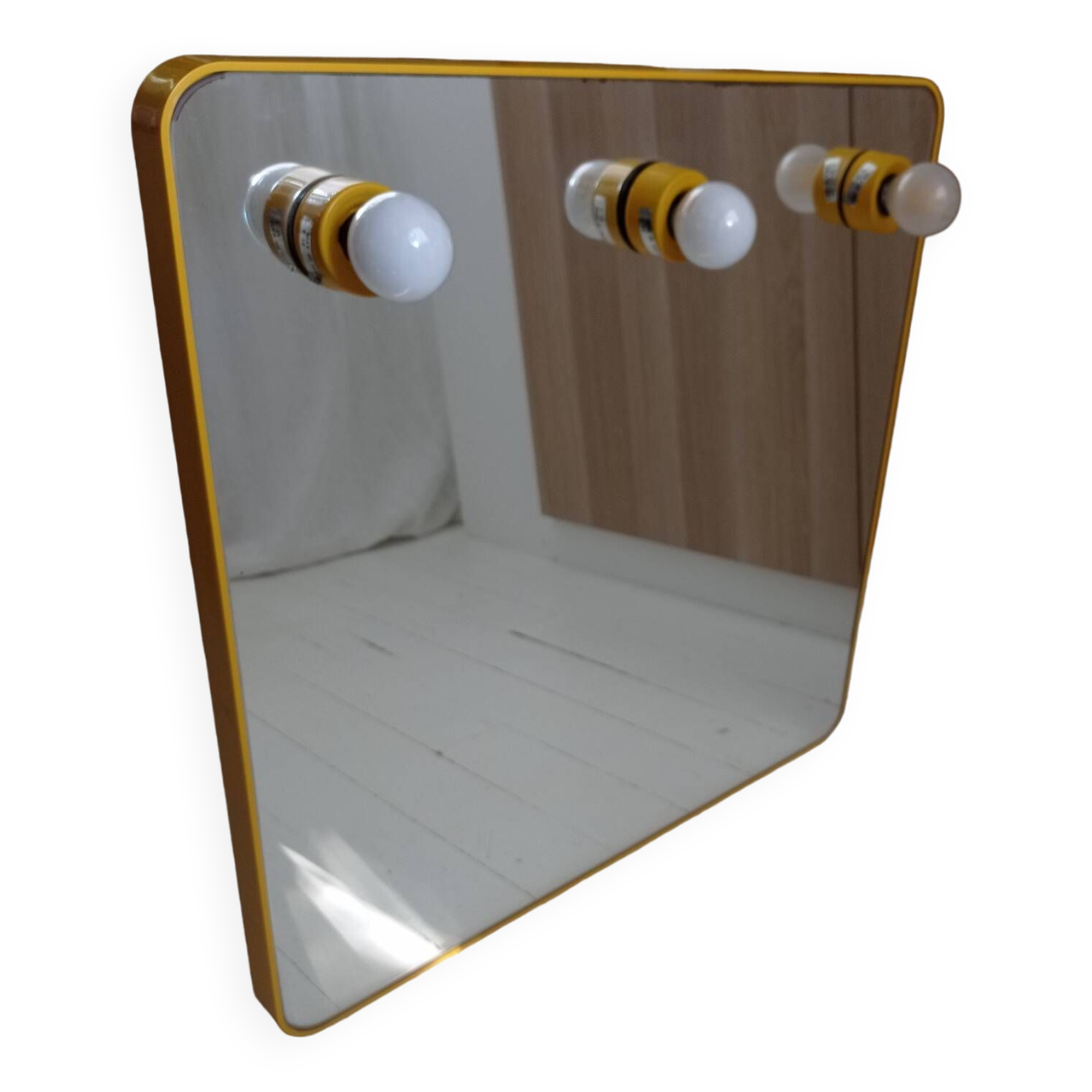 Vintage “Gedy” illuminated mirror