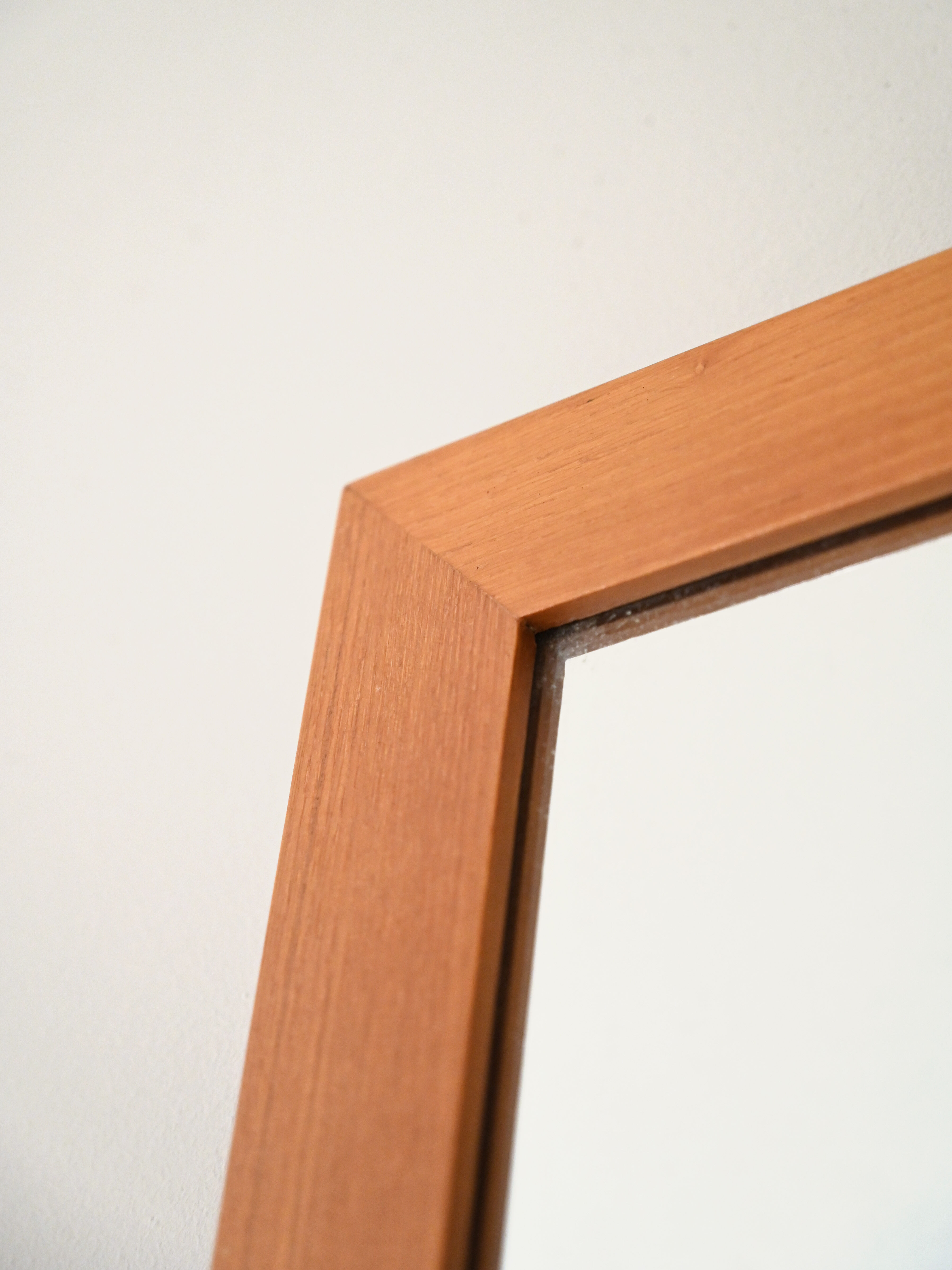 Rectangular modern antique mirror, 123x51 cm