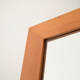 Rectangular modern antique mirror, 123x51 cm