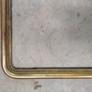 old frame napoleon III foliage 50 cm x 40 cm gilded wood