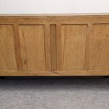 Brutalist oak sideboard by Joseph Savina circa 1950