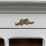 Antique Parisian glass cabinet H150