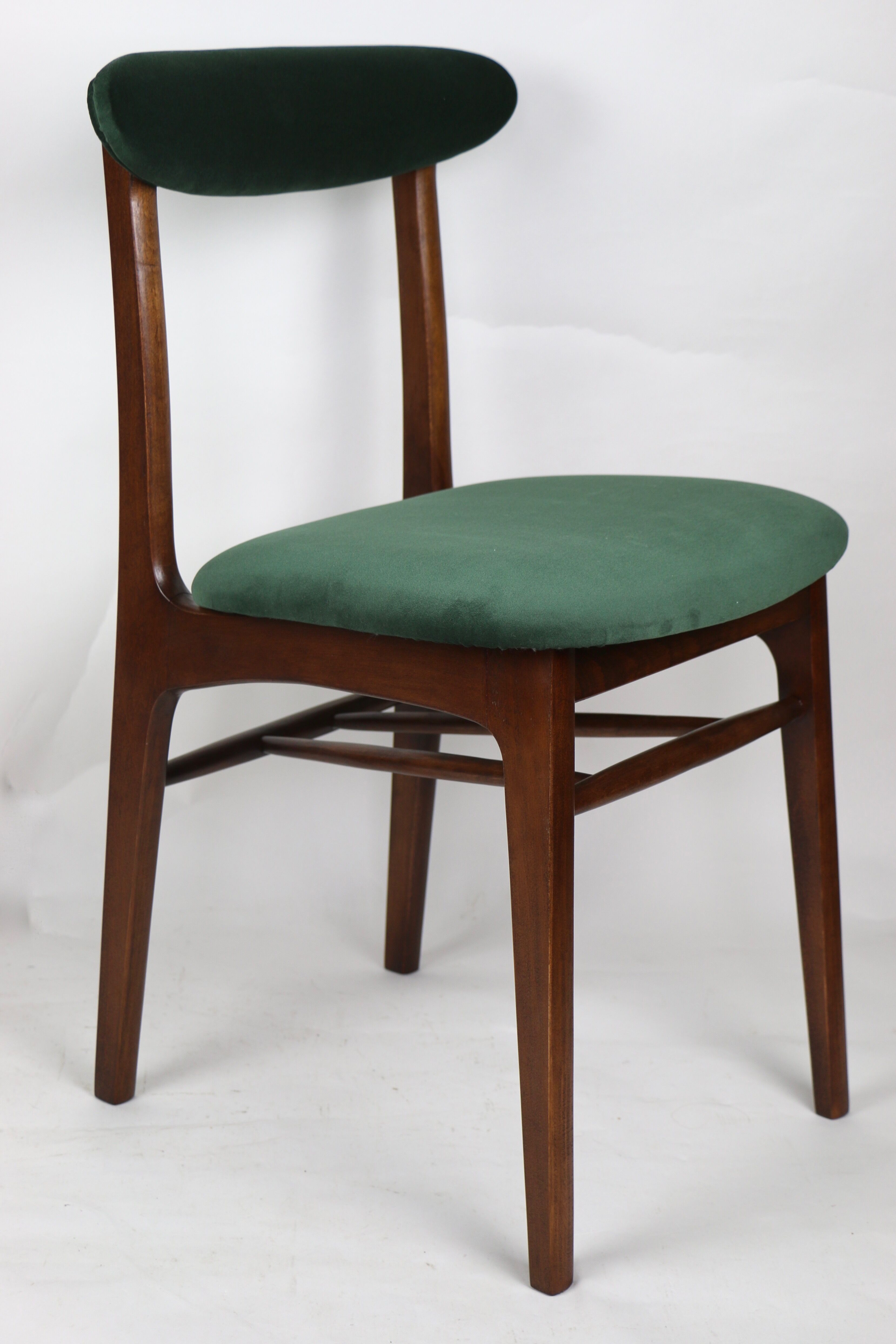Vintage green Dining Chairs from Rajmund Halas, 1970s, Set of 2
