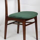 Chaises à manger vertes vintage de Rajmund Halas, années 1970, Ensemble de 2