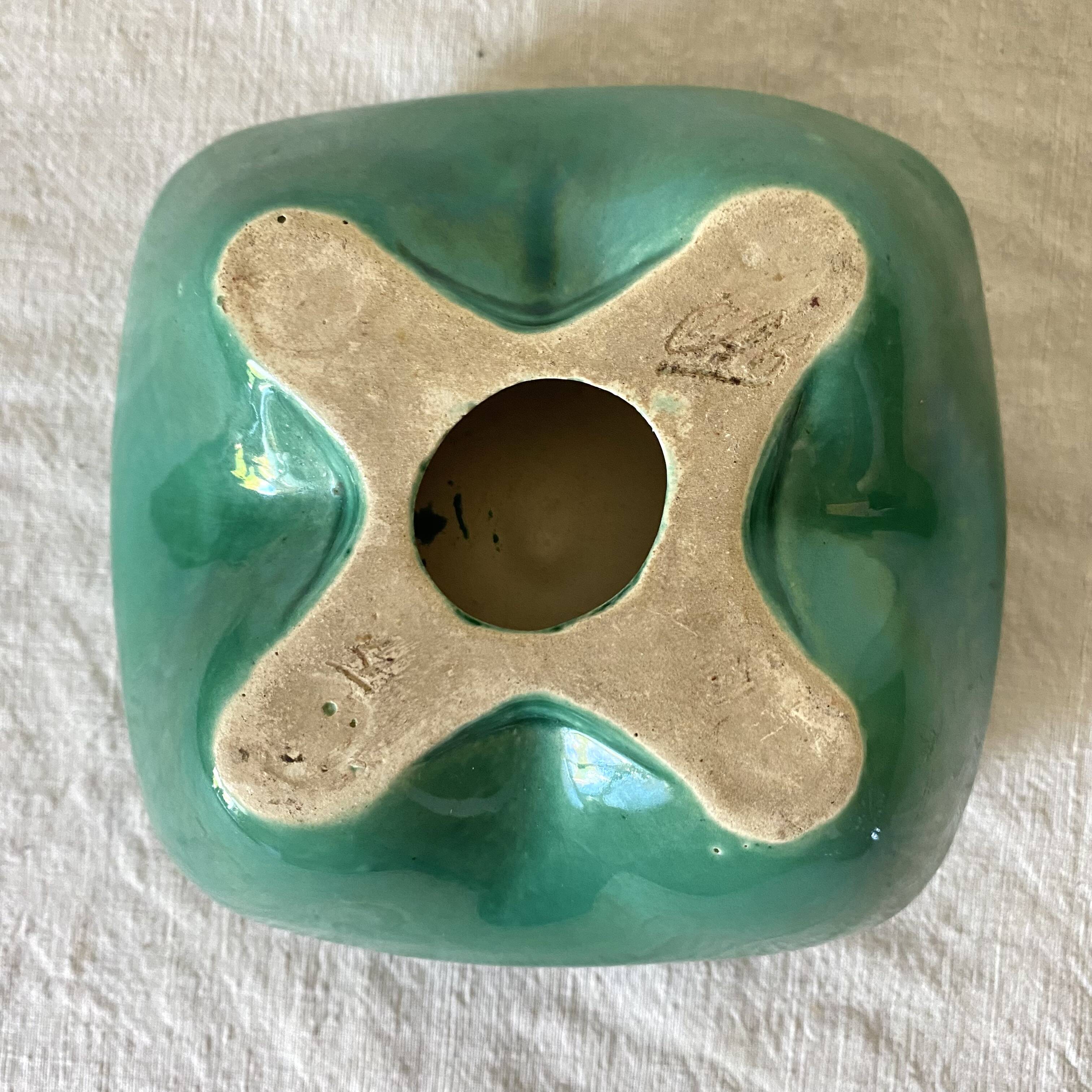 CAB ceramic ashtray