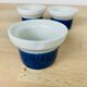 3 Koka ceramic shells by Rörstrand Sweden, Scandinavian