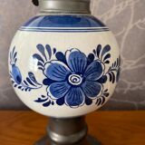 Vintage kosm brenner opaline kerosene lamp