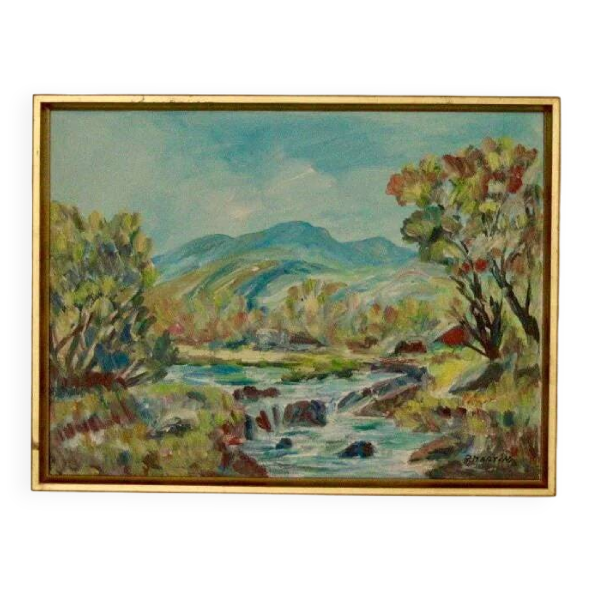 « Paysage vibrant » de R. Martin