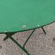 Ensemble de jardin table et chaises pliantes en métal