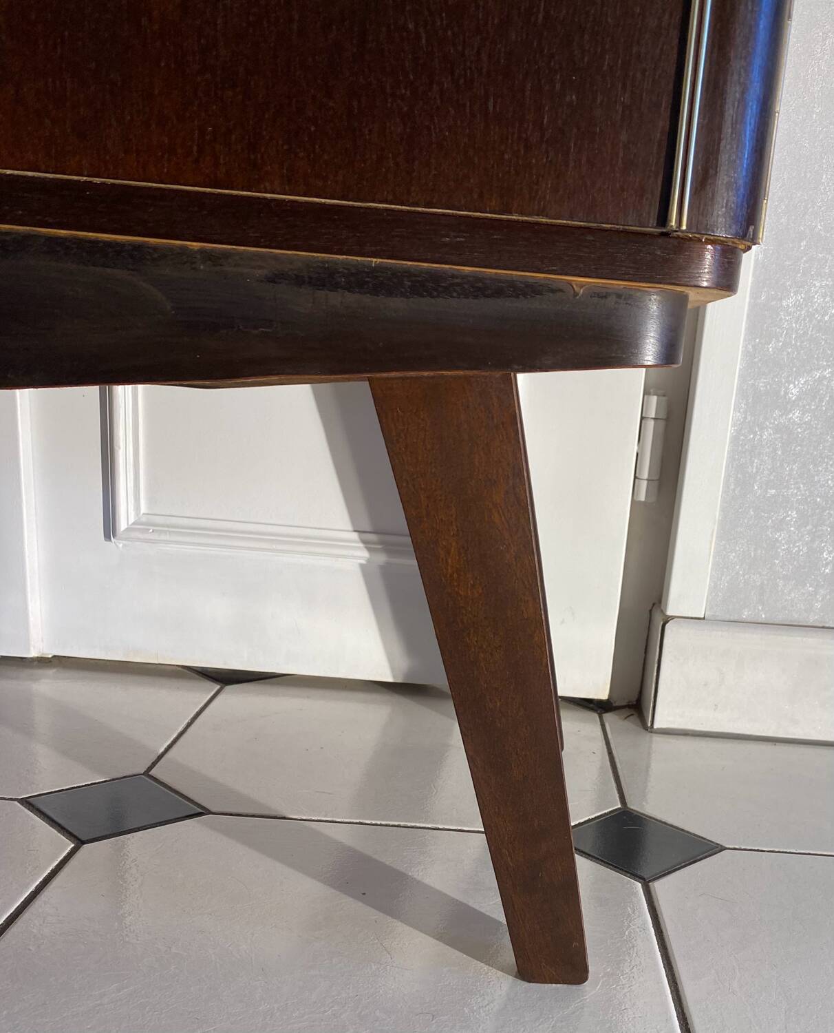 Vintage compass feet sideboard