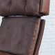 Unique piece - Danish chrome and leather armchair attributed to Poul Nørreklit