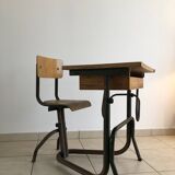 Adjustable school desk from the 1930s