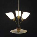 1960s Glass Chandelier by Kamenicky Senov, Czechoslovakia