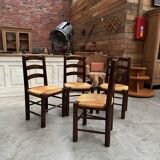 Set of 4 country chairs