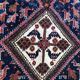Carpet vintage Persian Afshar done hand 143 X 187 CM