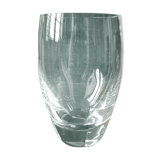 Modern Lalique vase base flower