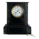 Napoleon III clock in marble and brass nineteenth century