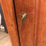 1900 period dressing table pitchpin with marble and mirror