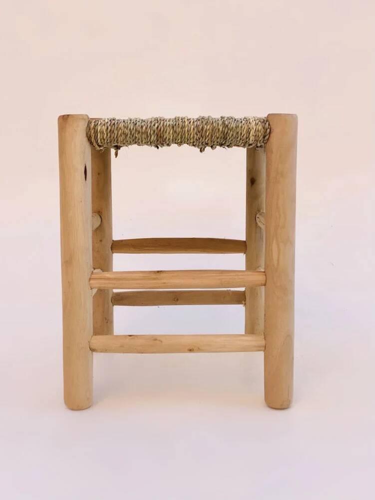 tabouret de bas vintage maroccan
