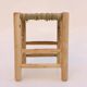 tabouret de bas vintage maroccan
