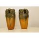 Paire de musée : pottery d'art antique ultra-rare de michael andersen "ow